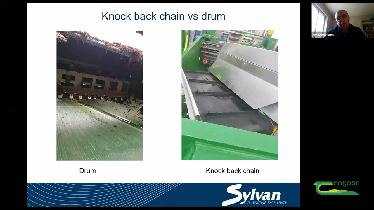 Mushroom webinar Part 1  - Brendan Burns from Sylvan discusses compost filling