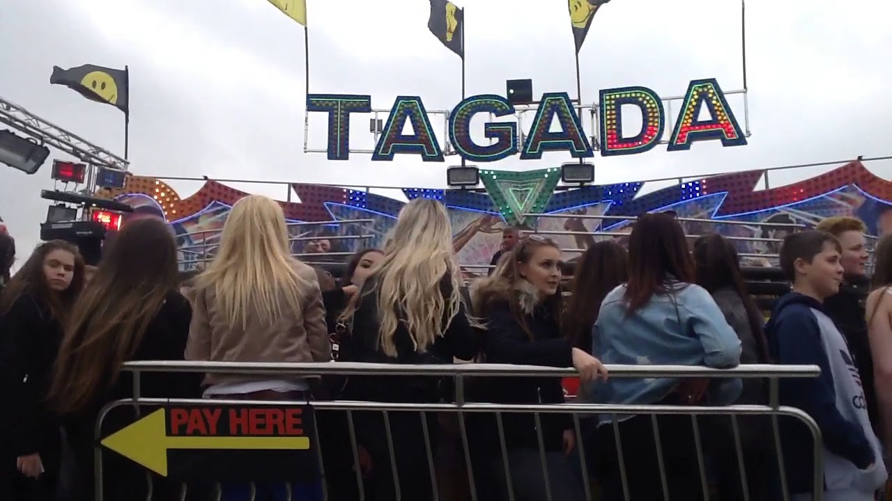 Stewart robinsons tagada off ride hoppings 2017