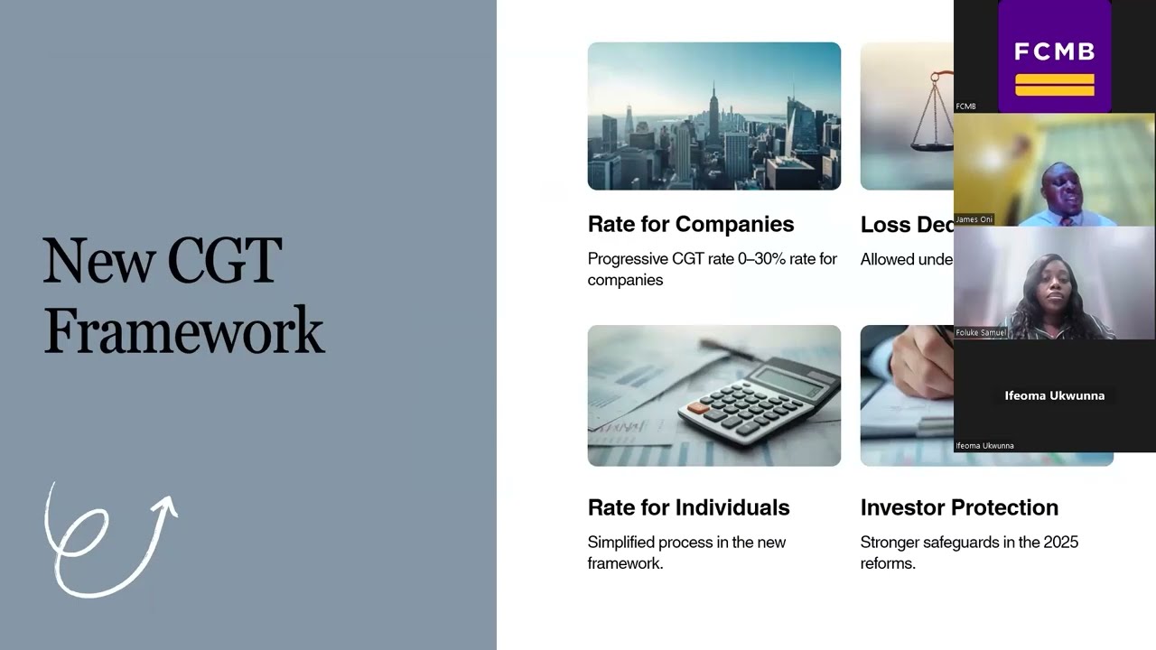 Capital Gains Tax Webinar