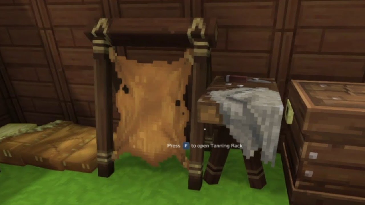How to Craft a Tanning Rack in Hytale