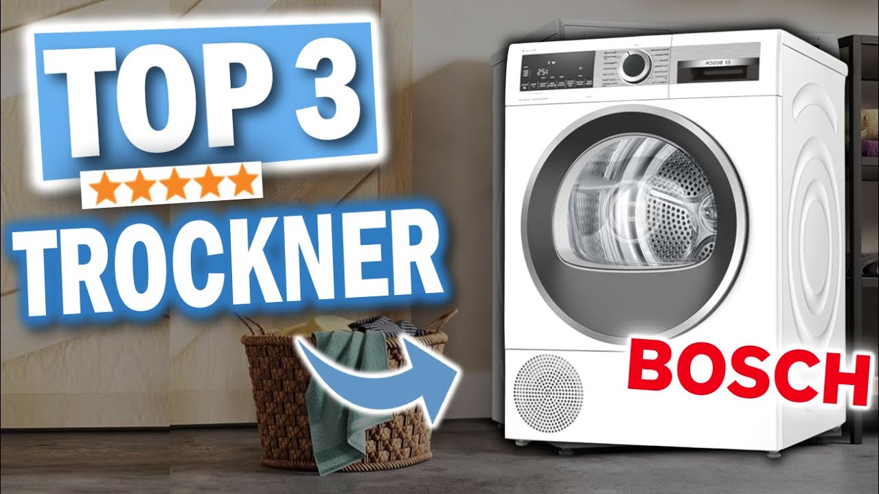 Die besten BOSCH TROCKNER 2026 | Top 5 Bosch-Wärmepumpentrockner