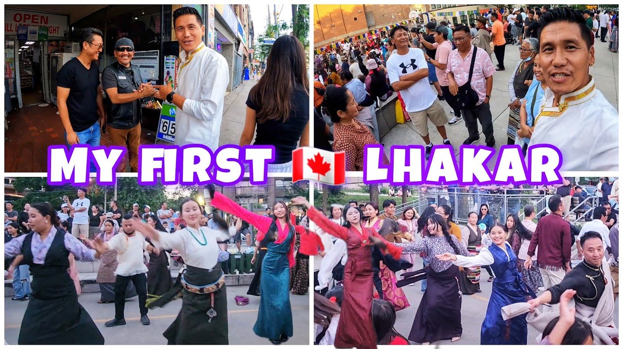 My First 🇨🇦 Biggest Lhakar Gorshey || Family Lhakar ||Tibetan YouTuber || Tibetan Vlogger