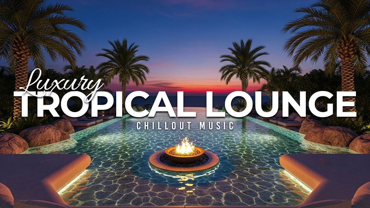 Luxury Tropical Lounge 2025 | Relaxing Ambient Chillout Music Collection