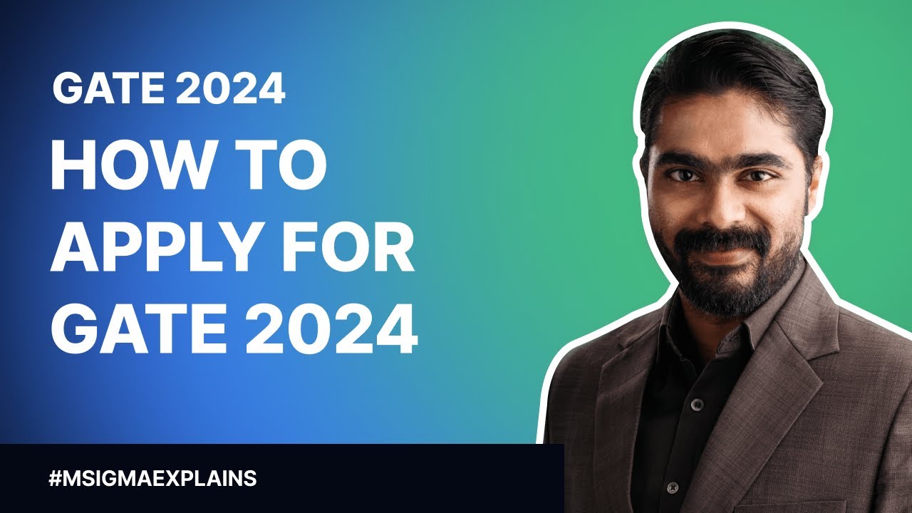 HOW TO APPLY FOR GATE 2024 | MALAYALAM | GATE 2024 FORM FILL UP | GATE 2024 REGISTRATION