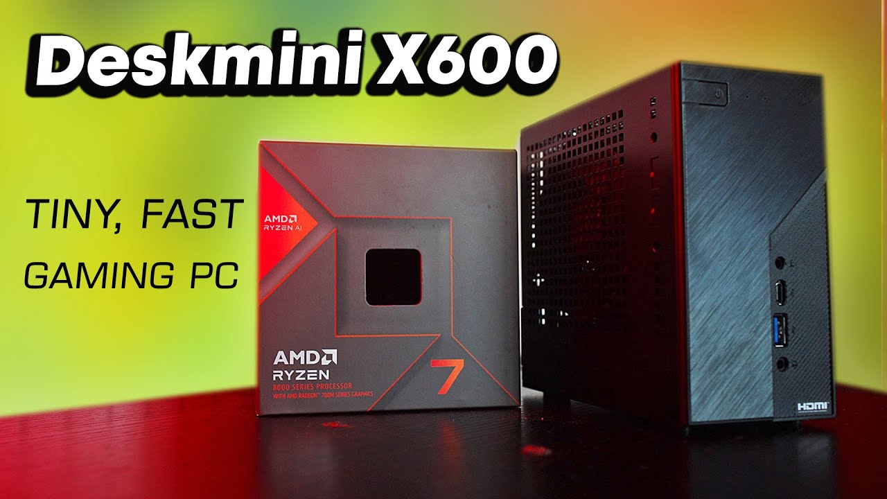 Ryzen 8700G Gaming PC... at 1.9L...! ASRock X600 Deskmini Benchmarks and Review