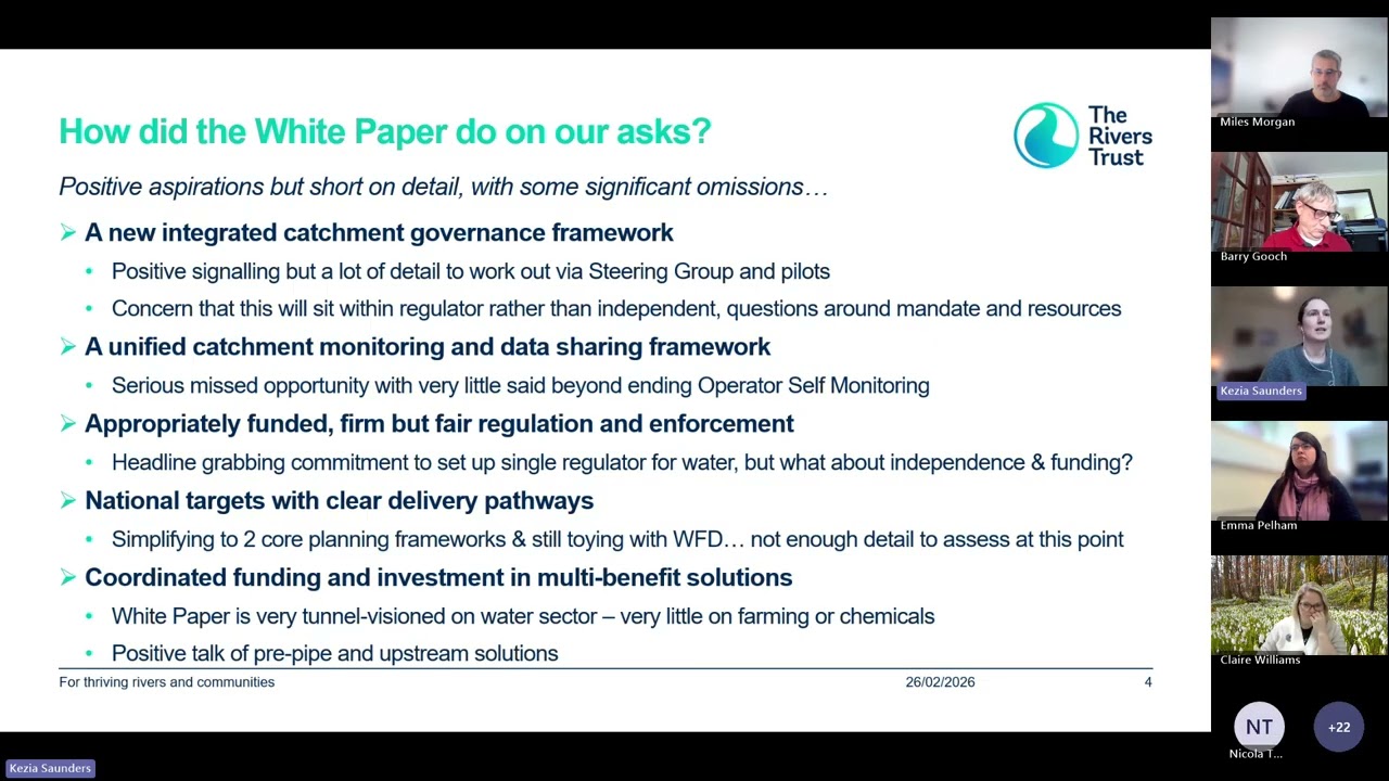 TRT Lunch & Learn 7 Cunliffe Review White Paper Insights