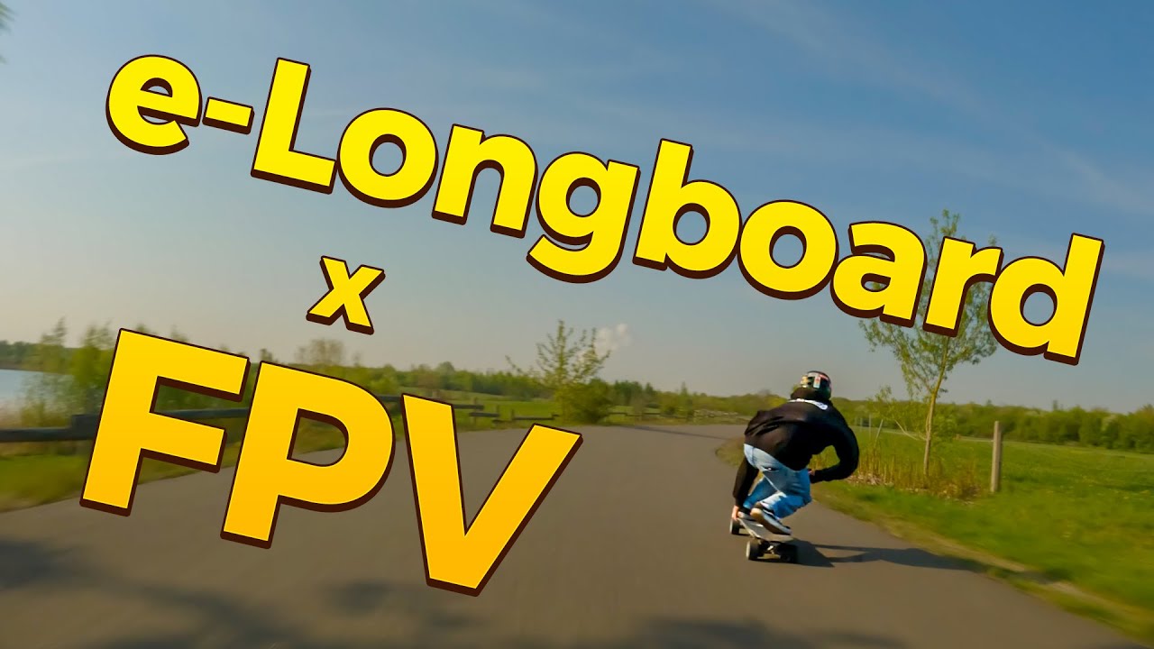 Longboard meets FPV - EPIC Drone Shot at Markkleeberg Lake (Leipzig / Germany) Cinematic FPV Video