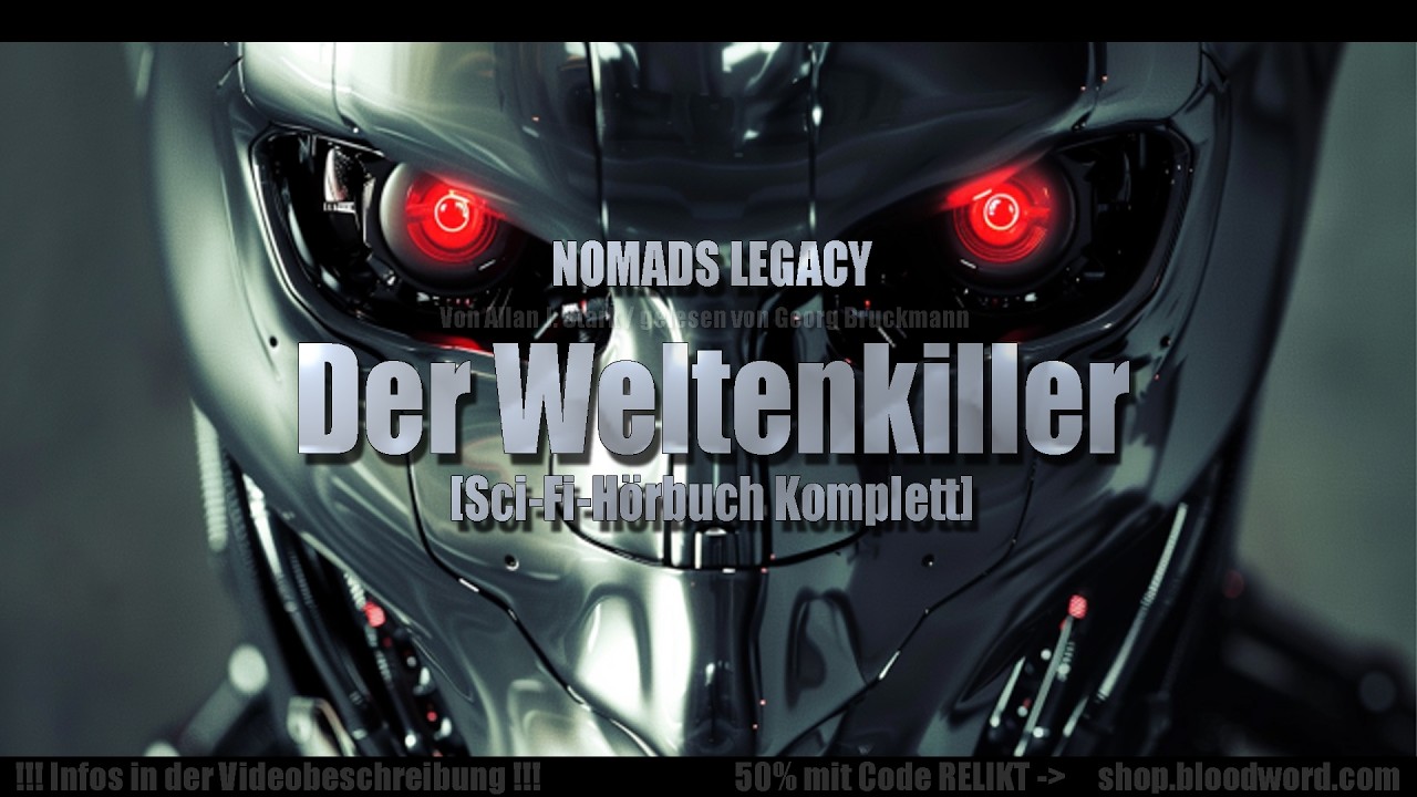 👽🚀 Spannende Sci-Fi! DER WELTENKILLER -  NOMADS LEGACY von Allan J. Stark (Hörbuch komplett)🚀👽