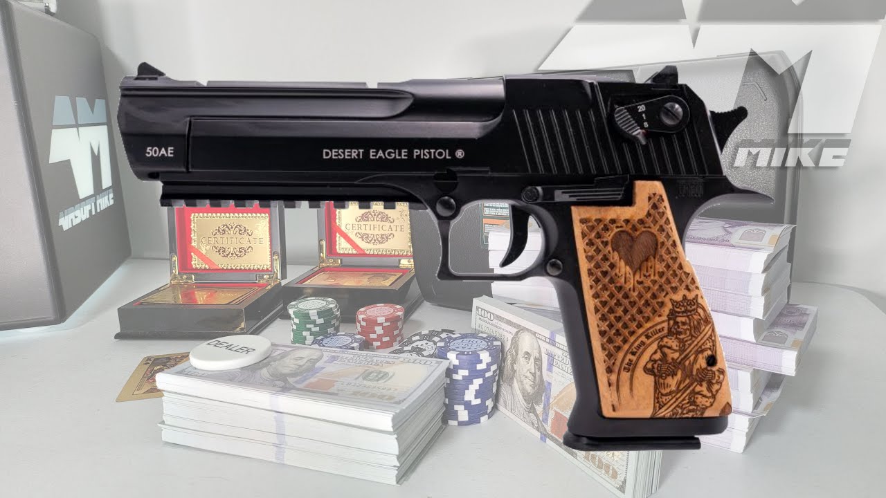 Cybergun Desert Eagle .50ae Poker Edition Co2 / Unboxing
