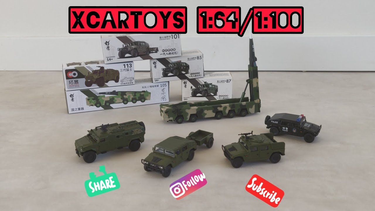 Yes, Military Diecast 🤗 Xcartoys‼️Chinese Hummer, suspension😯.. and Dongfeng ⚠️