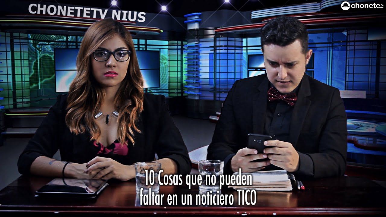 10 cosas que no pueden faltar en un noticiero TICO