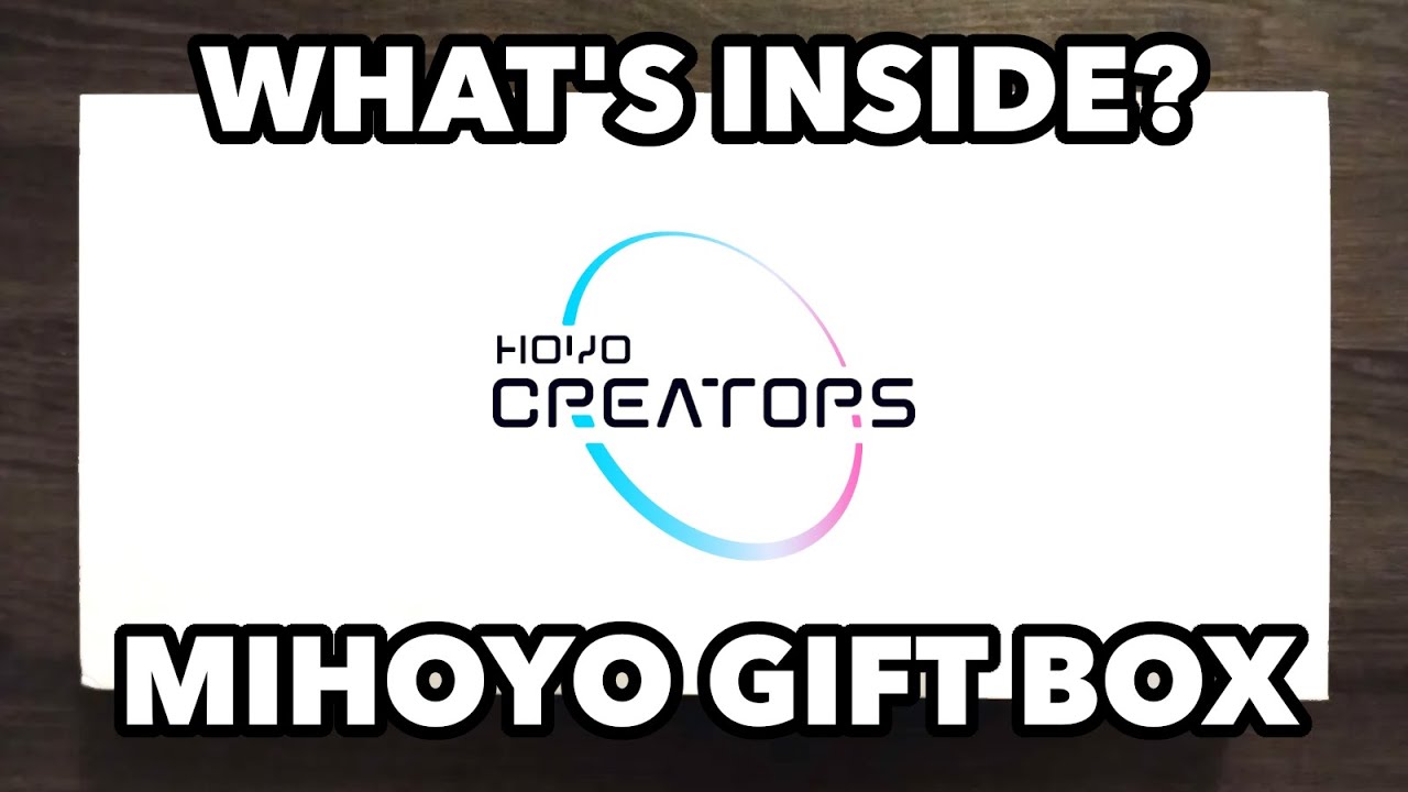 MIHOYO Sent Me a MYSTERY Gift Box