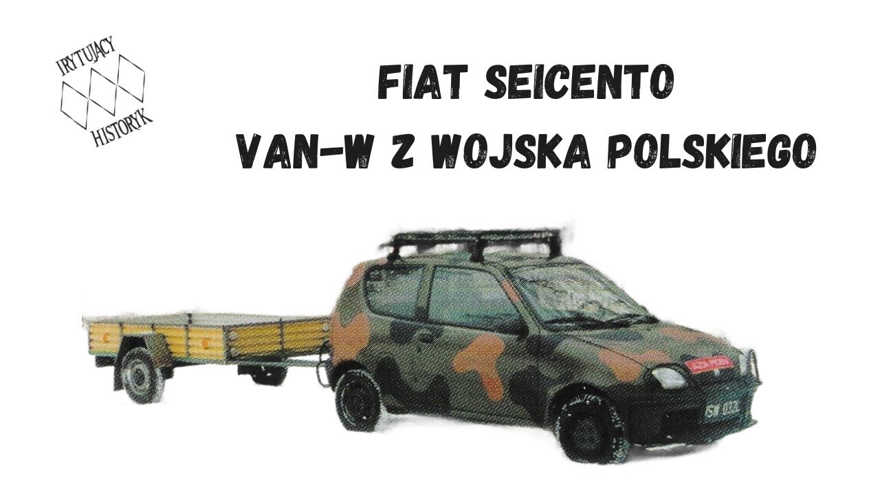 Fiat Seicento VAN-W z Wojska Polskiego