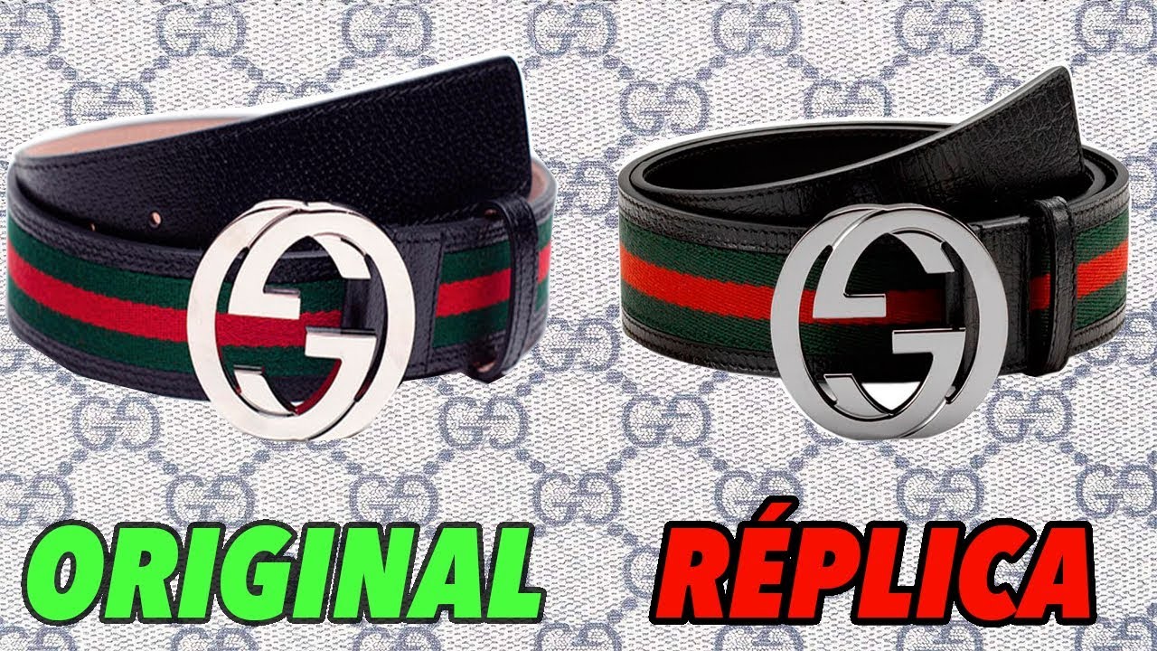 Cinturón Gucci Original Vs Réplica