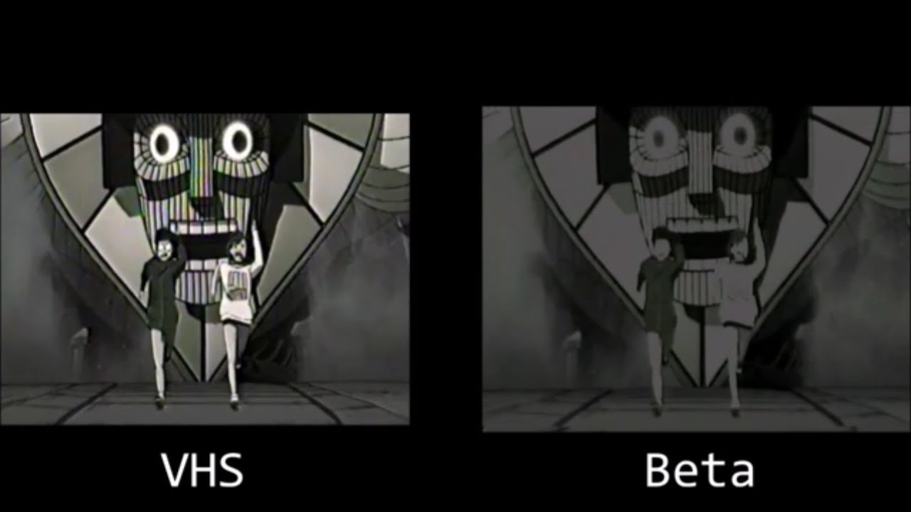 Dan Da Dan Betamax and VHS Comparison