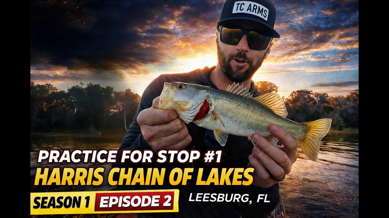 S1:E2 When Florida Gets Cold… Harris Chain Practice Breakdown MLF Pro Circuit