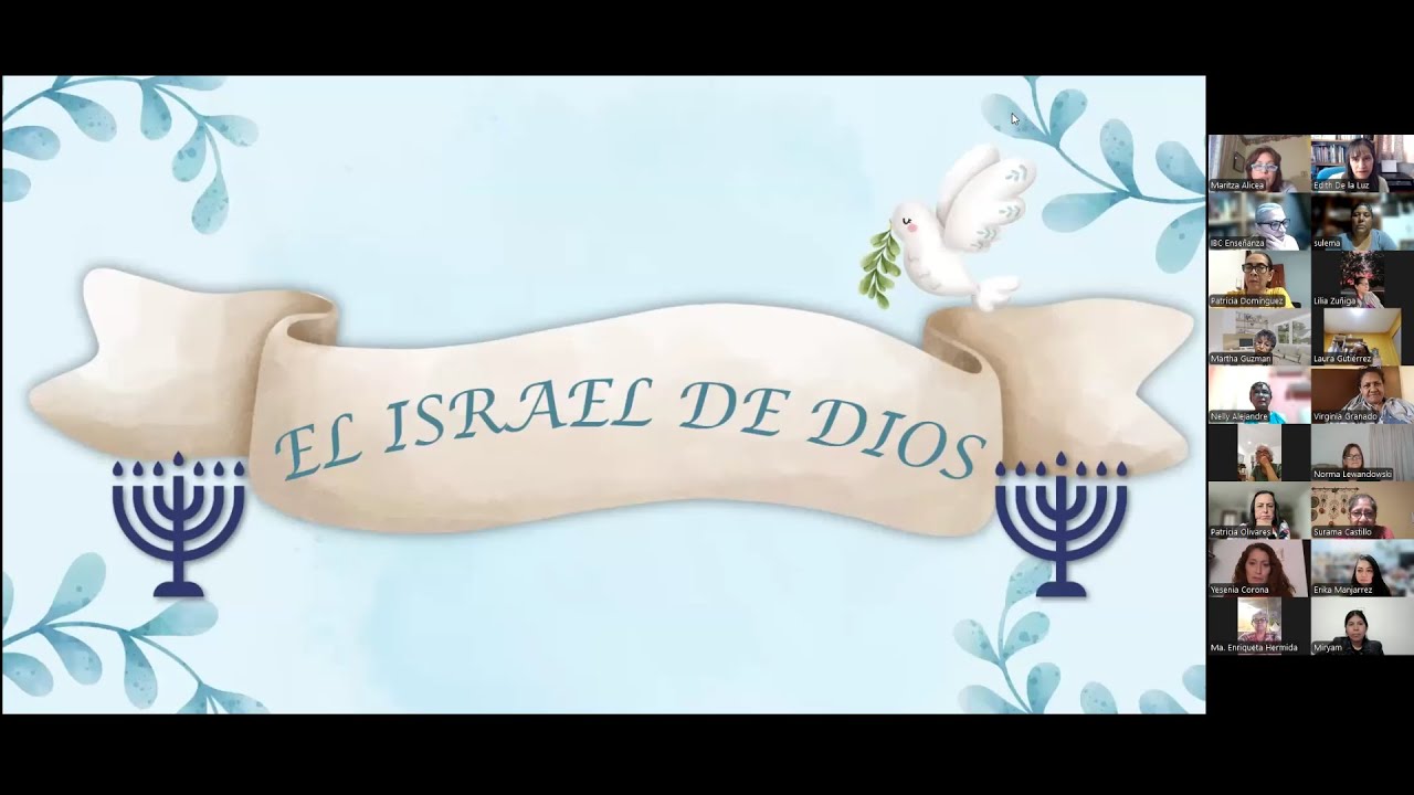 DOCTRINA 4.  EL ISRAEL DE DIOS - 17 ABR 2025