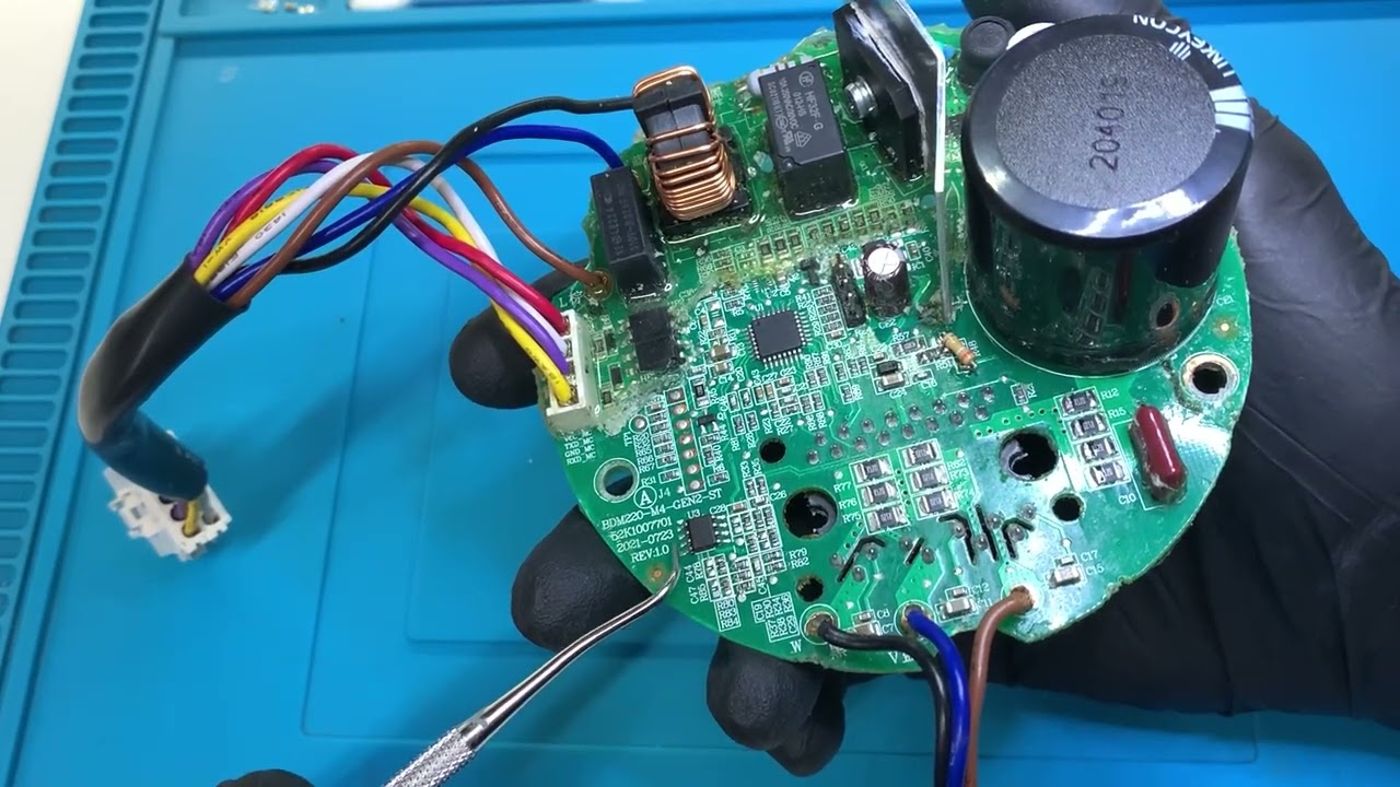 Placa motor maquina lava e seca Midea - Tudo que precisa saber 🚀 - ZXGN 420