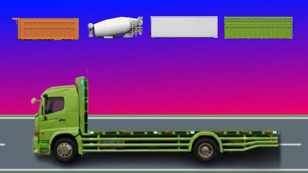 MENEBAK GAMBAR TRUK PASIR HIJAU | MENEBAK MUATAN TRUK HIJAU‼️