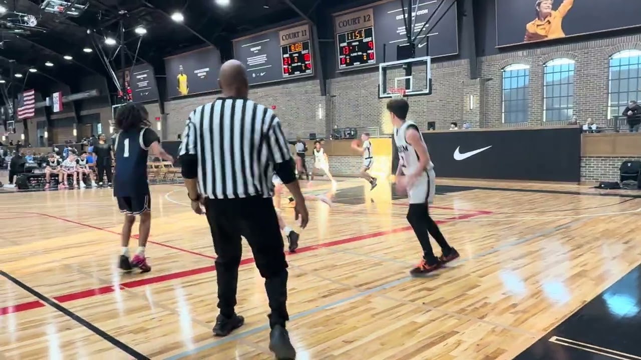 8th Grade Basketball - Kingdom Hoops Navy vs Kingdom Hoops Jr. EYBL 7th
