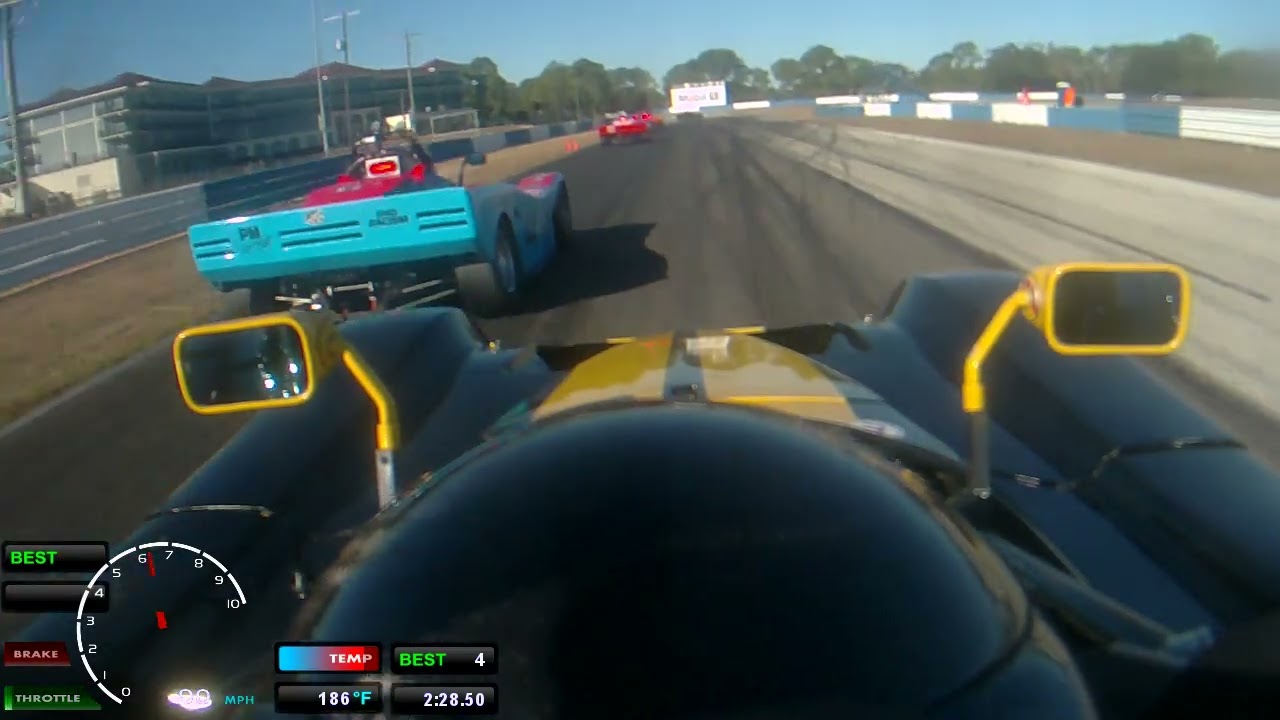 SCCA Sebring Cabin Fever 2026 SRF3 Sprint Race Personal Best Lap Time