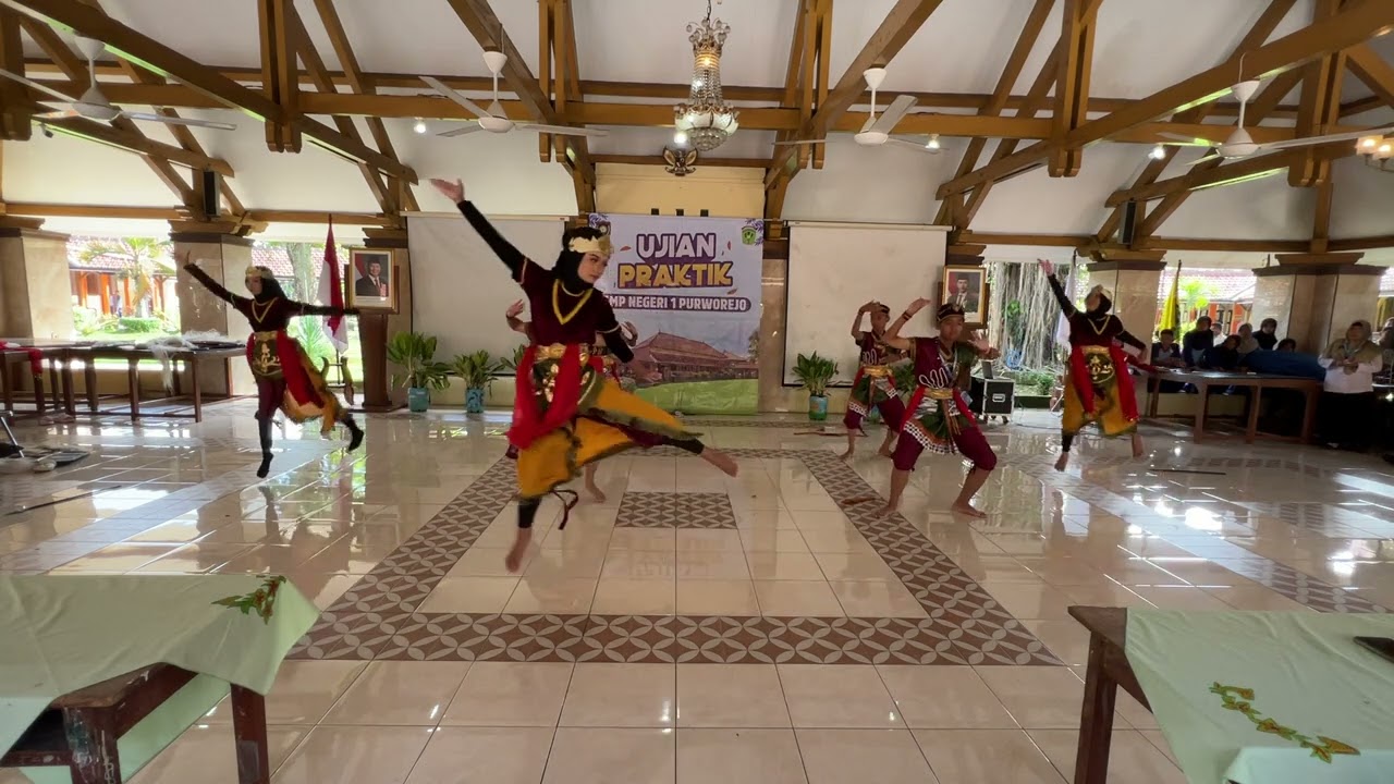 Tari Kesatria 9E - Ujian Praktik Seni Tari