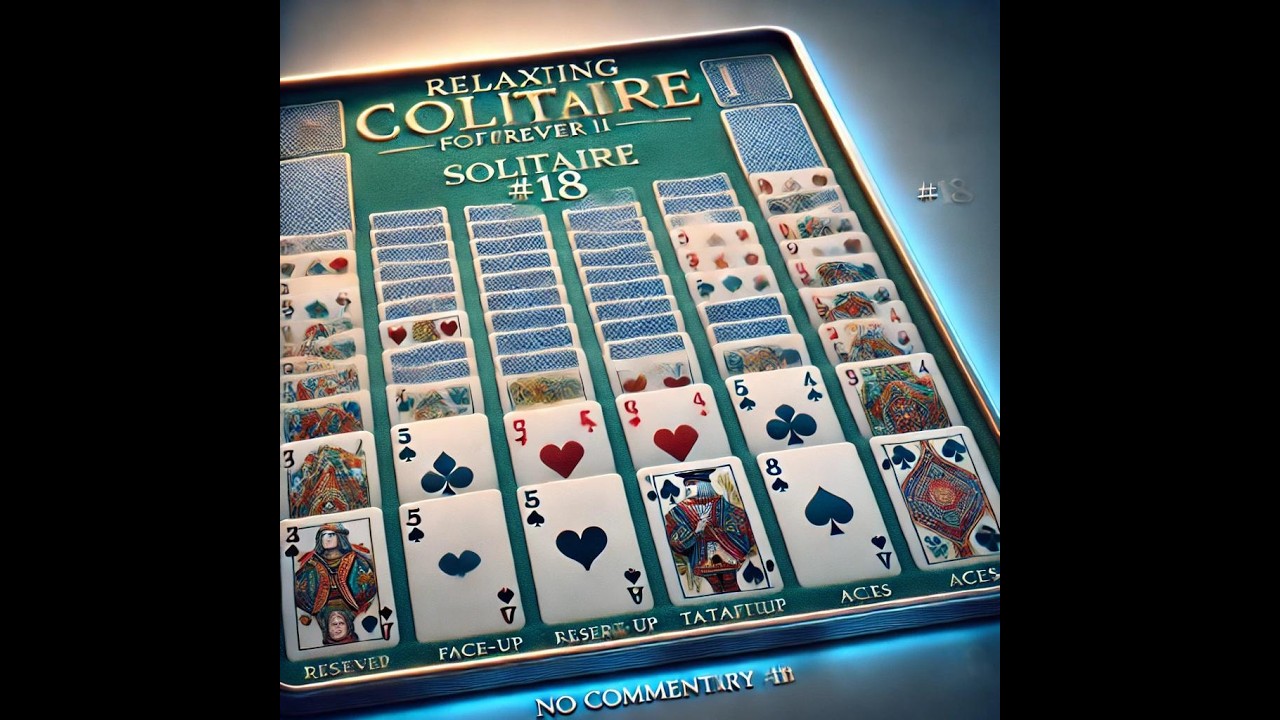 🃏 Variegated Canfield: Solitaire Forever II Gameplay #19 🎮 | Relaxing No Commentary