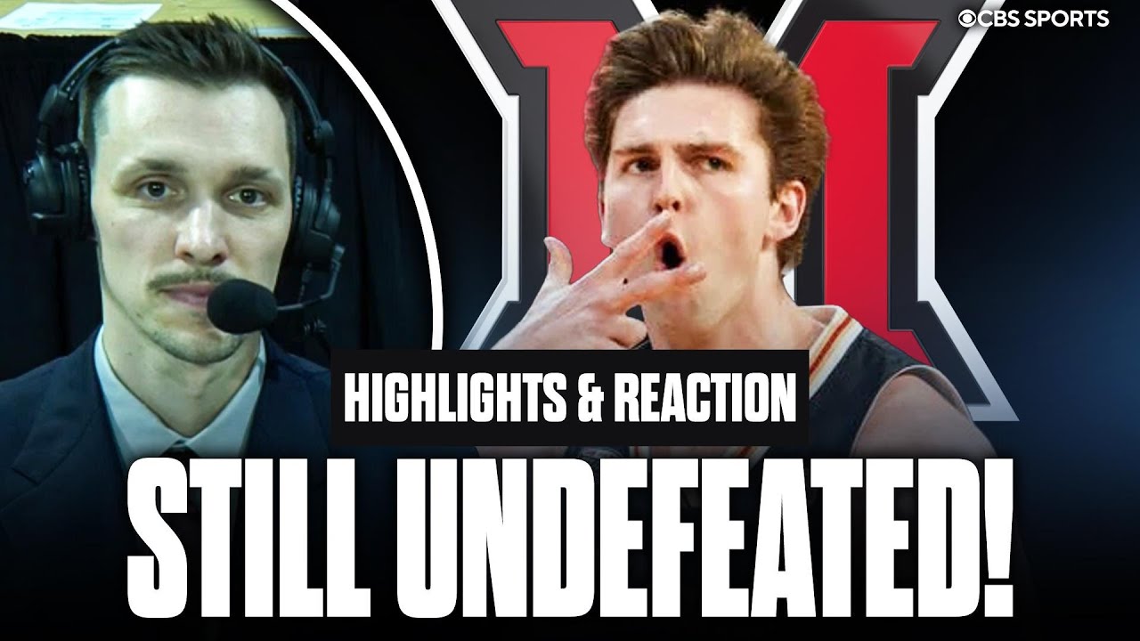 No. 22 Miami (OH) surges past Bowling Green to stay UNDEFEATED | Highlights & Reaction
