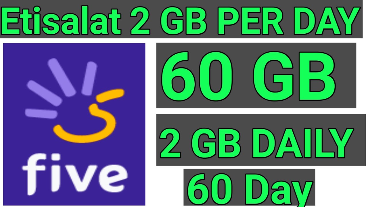 Five Sim 60 GB INTERNET 2 GB Daily Monthly Package | Five sim 60 gb  eid offer 2024