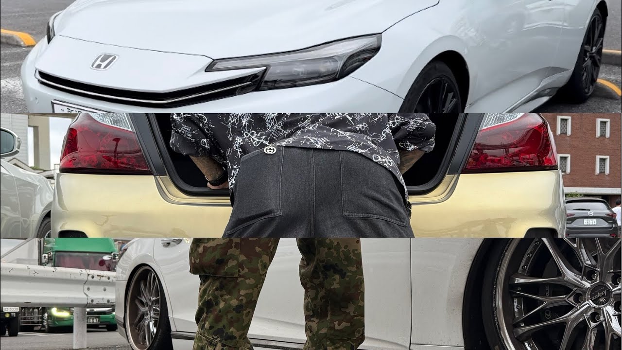 ななななんと新型preludeプレリュードHONDA 大黒PA ノー編集