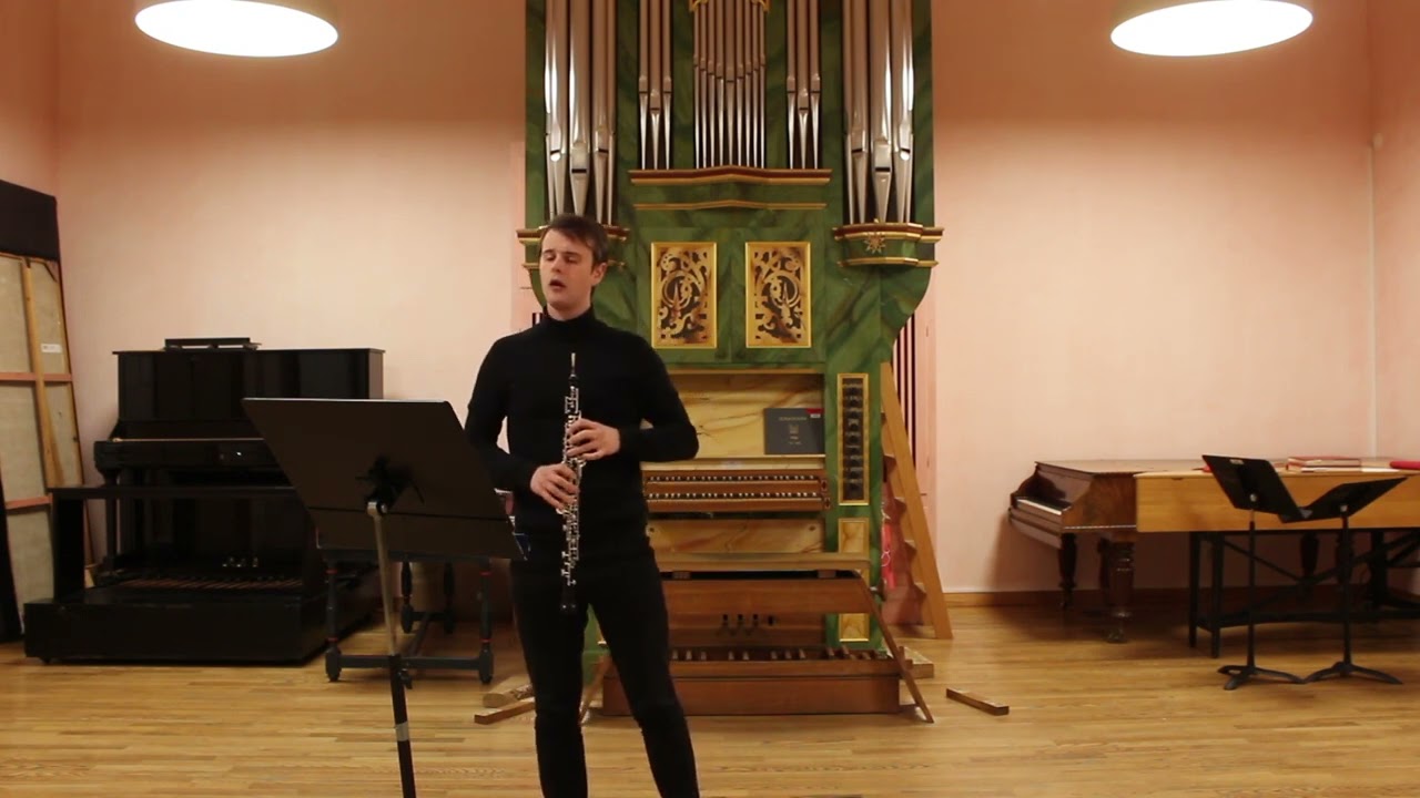 Heinz Holliger: Sonate für Oboe solo. I Präludium, II Capriccio.
