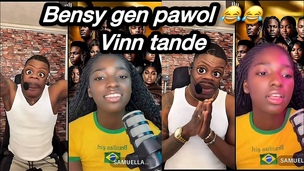 😳 Bensy pral wè Samuella en afrique - gad relasyon ki pral fèt -  vinn tande