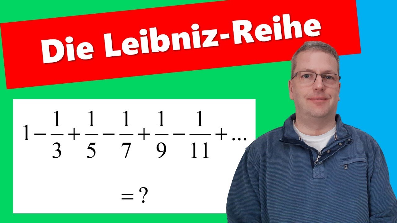 Die Leibniz-Reihe (alternierende Reihe der Kehrwerte der ungeraden Zahlen)