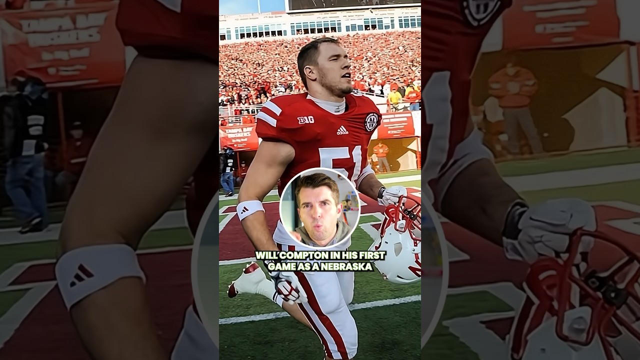 Will Compton got me BENCHED in his first game at Nebraska. #Huskers #Nebraska