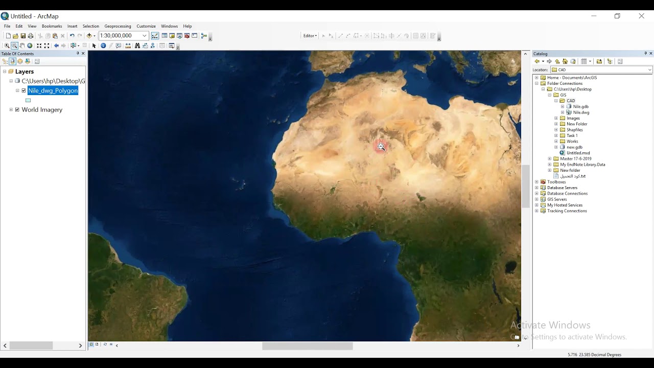للمبتدئين من الصفر ARC Map | الدرس 8 : تحويل من Auto Cad لـ ArcMap