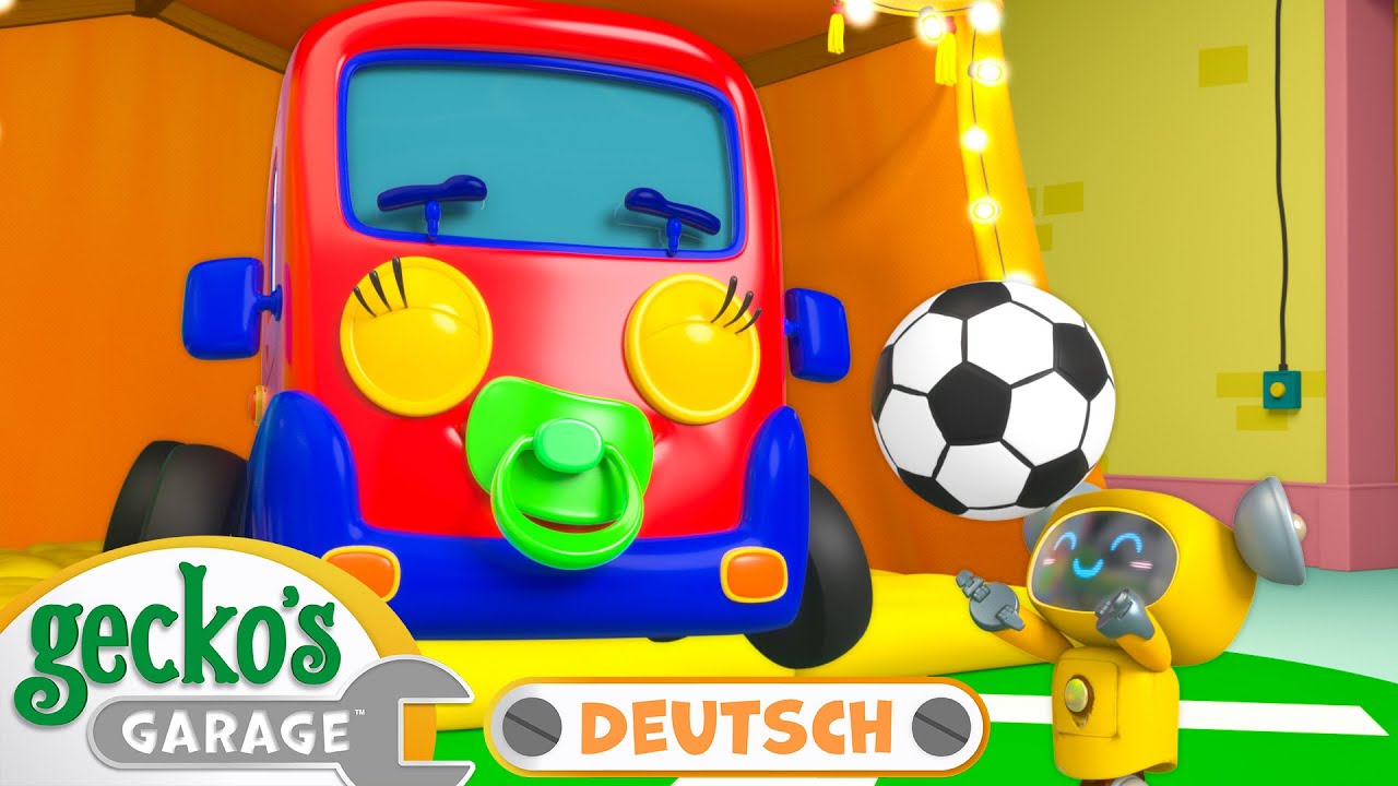 Baby Truck als Übernachtungsgast | 60-minütige Zusammenstellung｜Geckos Garage Deutsch｜LKW für Kinder