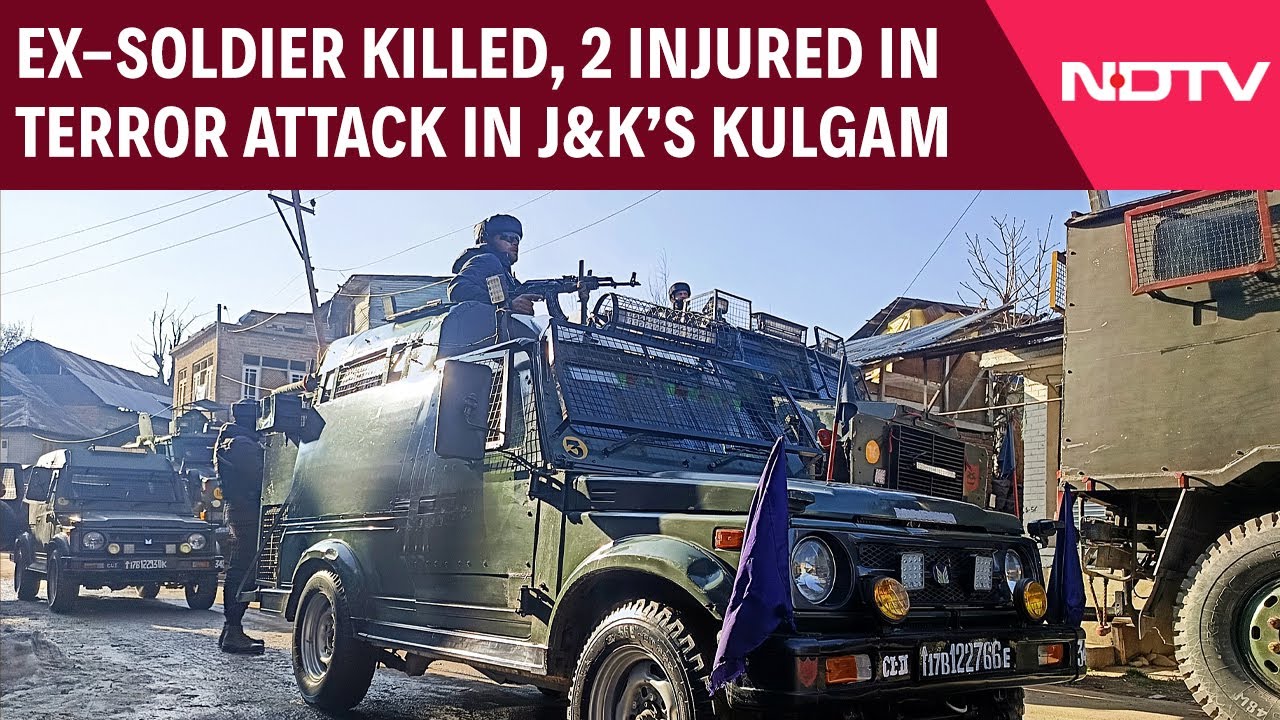 Jammu Kashmir News | Ex-soldier Killed, 2 Injured In Terrorist Attack In J&K’s Kulgam, CM Condemns