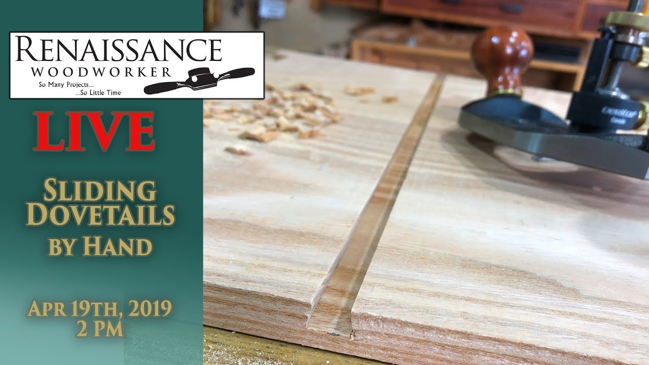 Sliding Dovetails by Hand