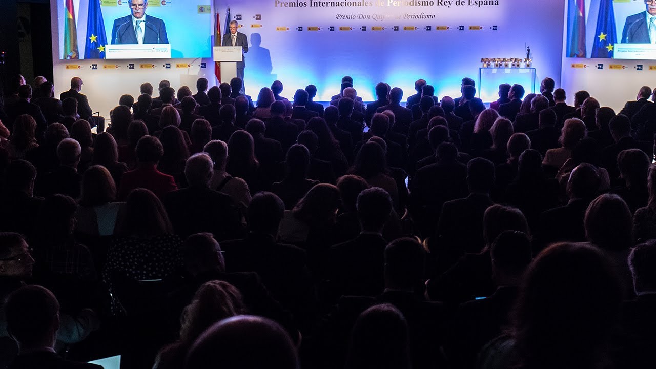 XXXV Premios Internacionales de Periodismo Rey de Espa&ntilde;a