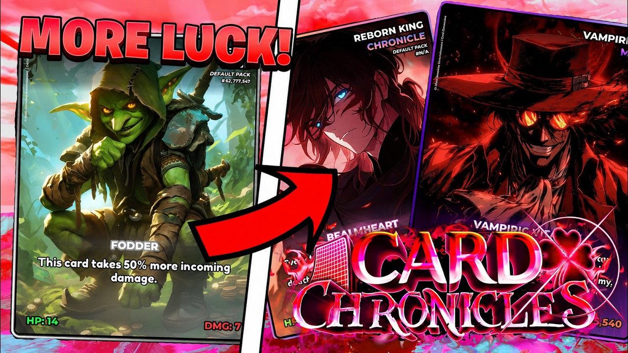 Use These INSANE Tips To Get MORE LUCK In Card Chronicles