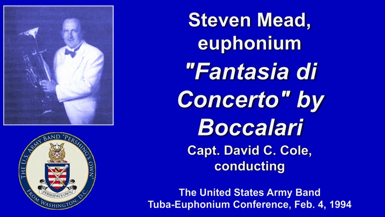 Steven Mead, euphonium: 