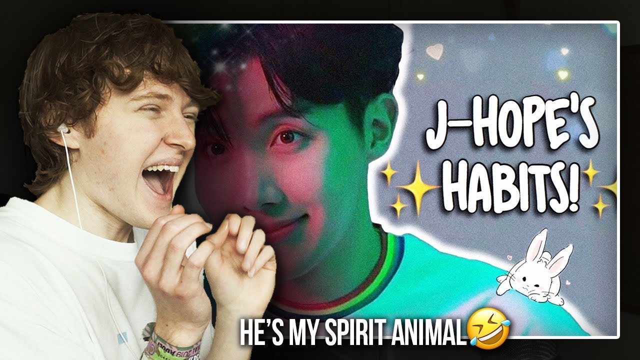 HE'S MY SPIRIT ANIMAL! (BTS J-Hope's Habits | Reaction/Review)