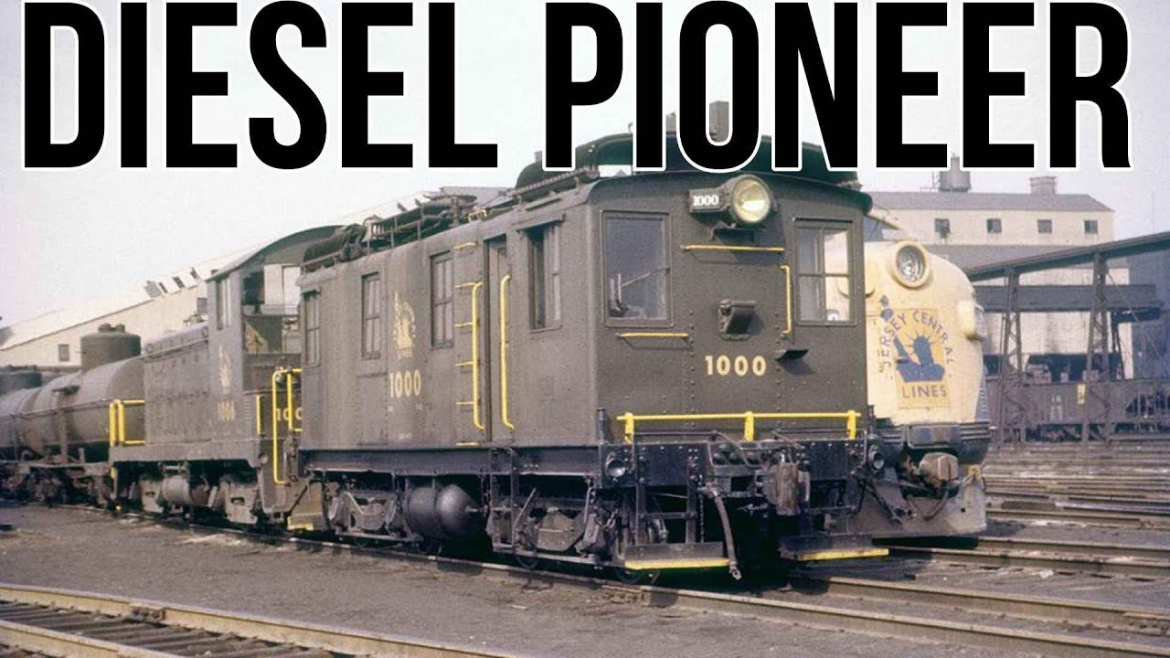 CNJ 1000 - The World's First Successful Diesel Locomotive