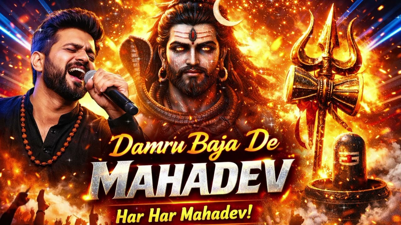 Damru Baja De Mahadev 🔱 | New Shiv Bhajan 2026 | Har Har Mahadev | ShaantMann