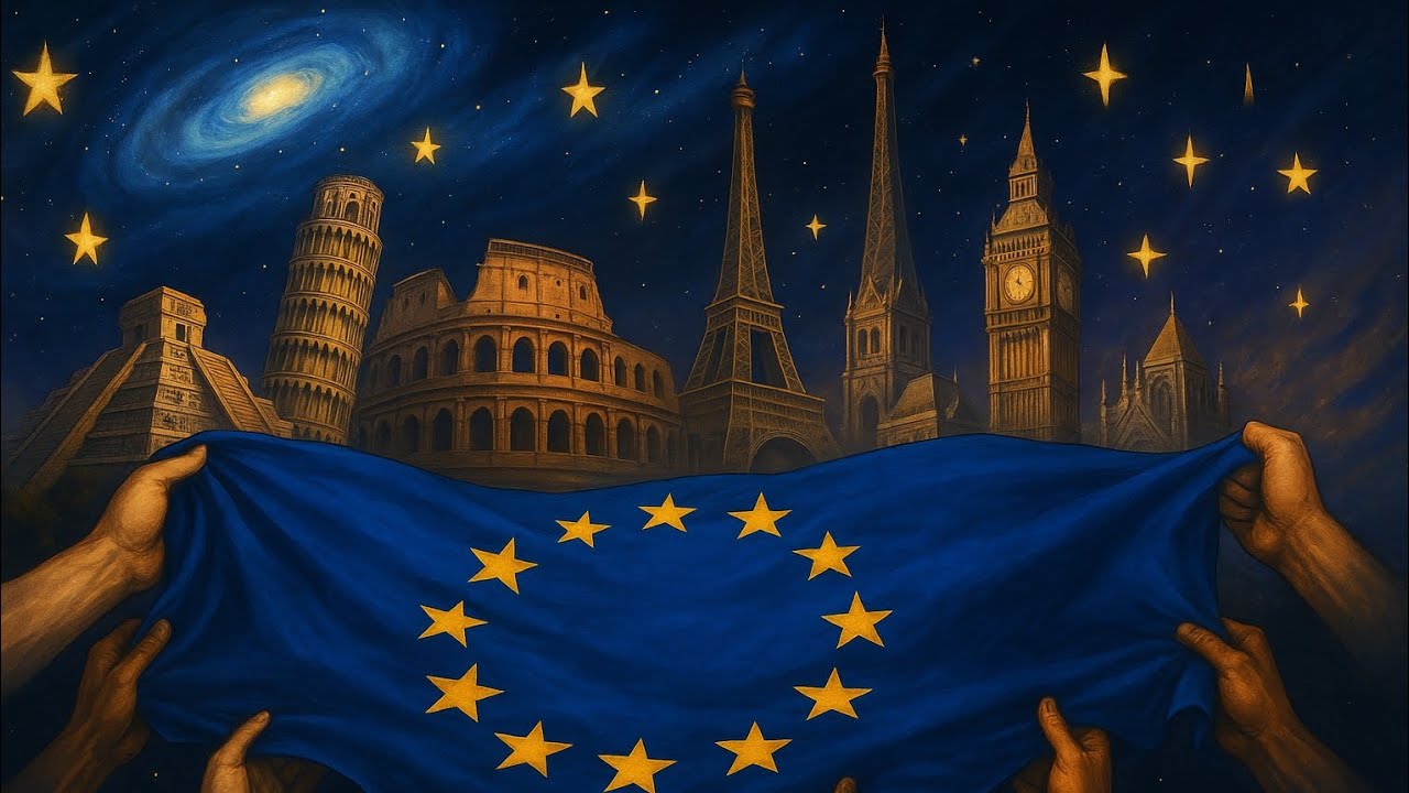 Make Europe Strong Again (Remake) | Epic Patriotic Space Anthem 🇪🇺 Powerful Music (hungarian)