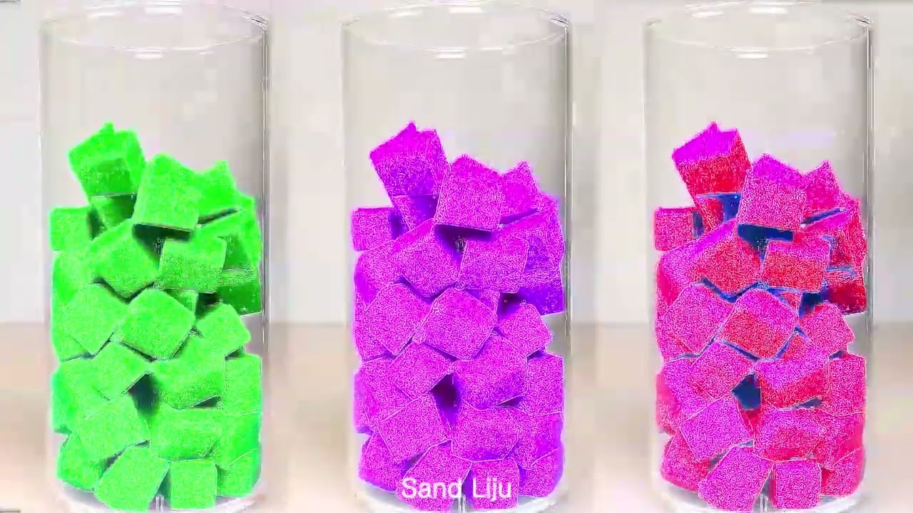 Very Satisfying and Relaxing Kinetic Sand ASMR 336