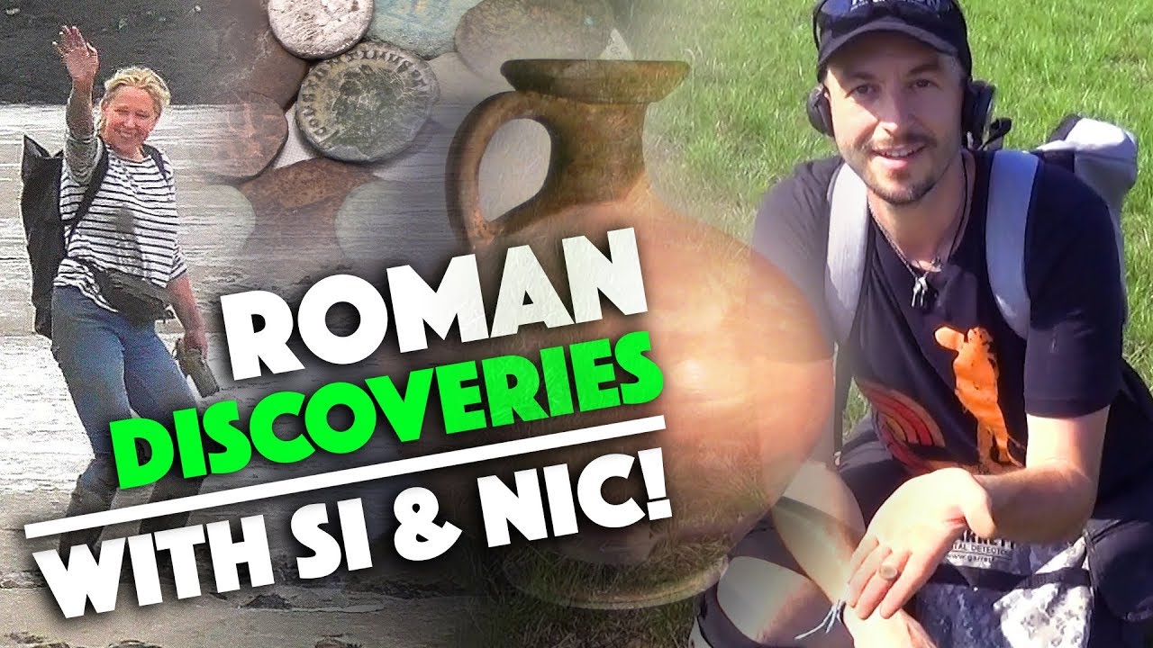 Roman Discoveries Si & Nicola White - Metal detecting & Mudlarking