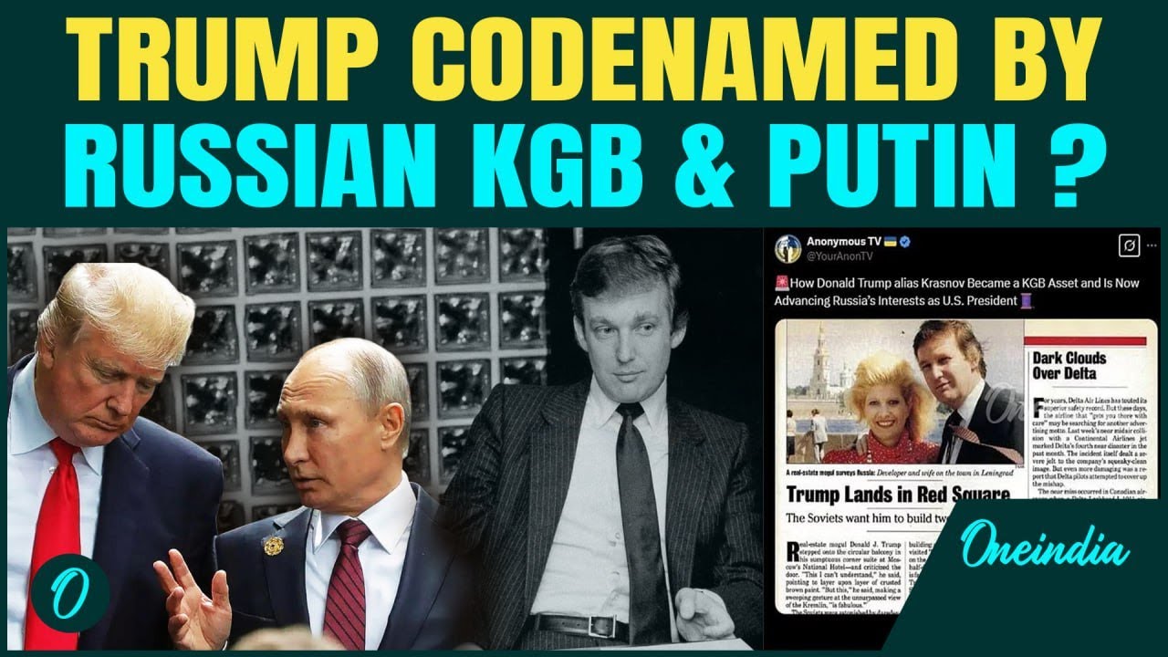 Explained: Who is KRASNOV? Trump Recruited By Putin KGB? Shocking Truth Behind US President Codename