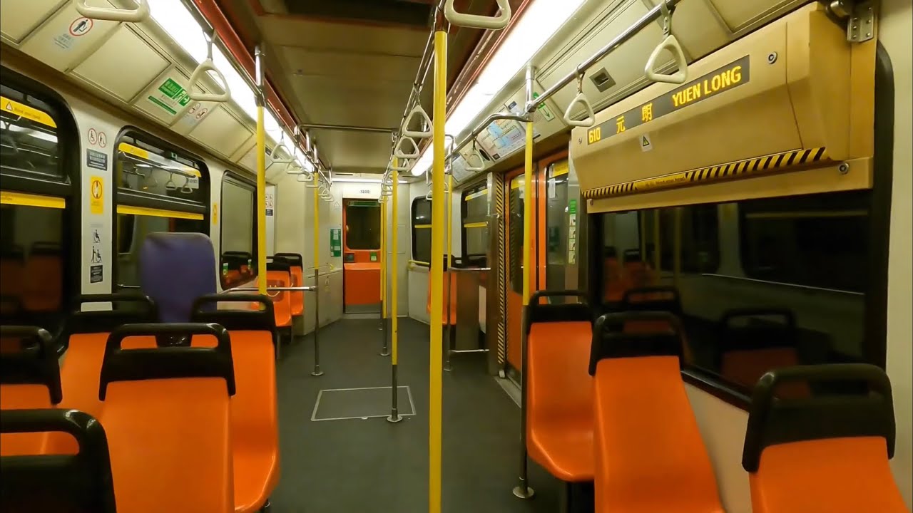 輕鐵第二期列車 1081+1209@610 大興 (北) 至泥圍 (通宵期間)