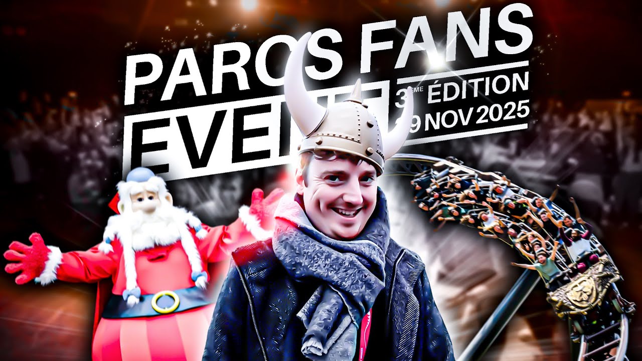 I'm discovering Parc Ast&eacute;rix at Christmas during the Parc Fan Event 2025!